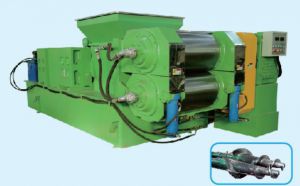 双锥螺杆挤出压片机